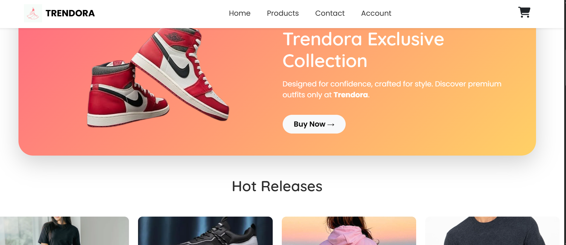 Category & product grid preview